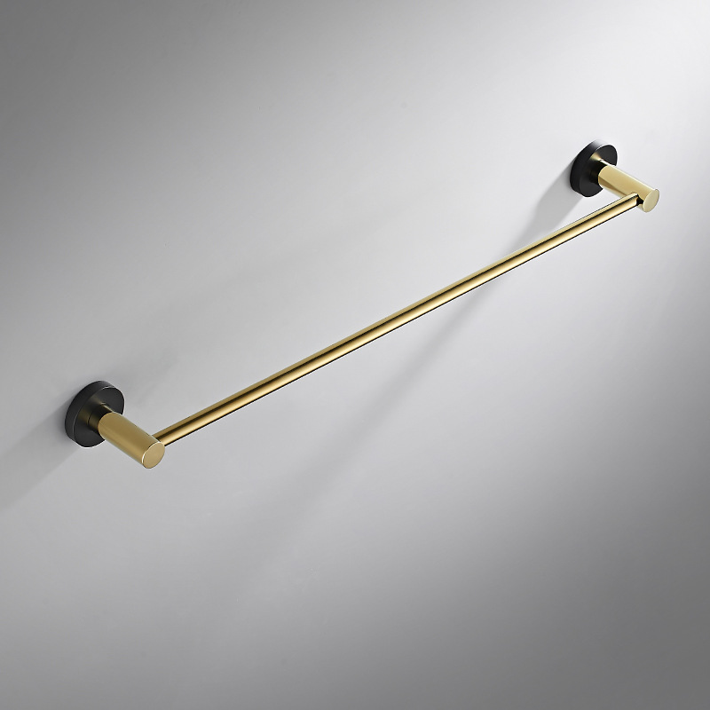 Bathroom Accessories Set Gold/ Green Gold /Chromed /Gold Black SINGLE TOWERL BAR